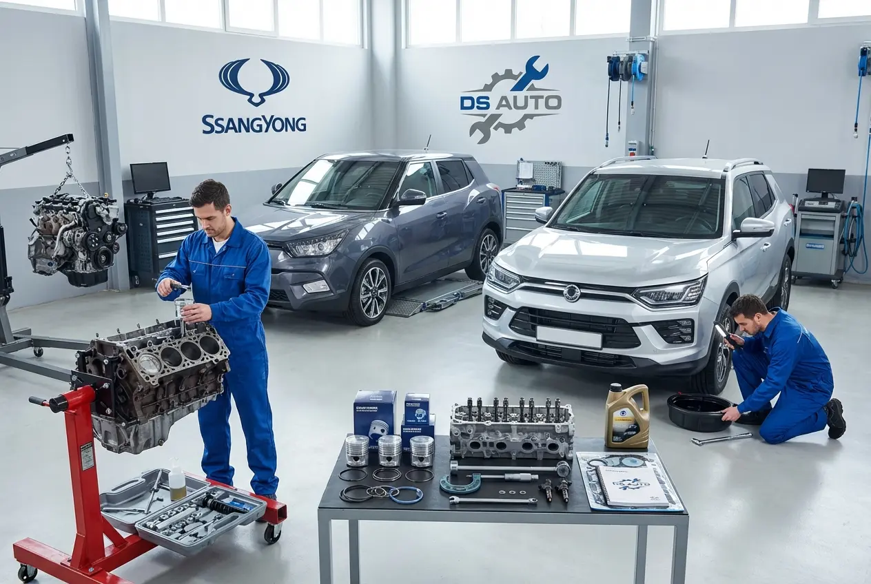 Диагностика и капитальный ремонт дизельного двигателя SsangYong (СсангЙонг) в Жуковском – автосервис DS Auto, проверка и обслуживание дизеля

